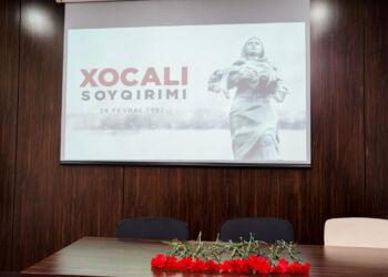 Səhiyyə Nazirliyi Analitik Ekspertiza Mərkəzində Xocalı qurbanları yad edilib-VİDEO